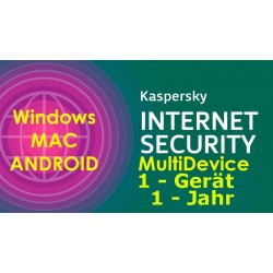 Kaspersky Internet Security – Multi-Device 1-Geräte 1-Jahr