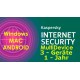 Kaspersky Internet Security MD Win-MAC-Andtoid 1 Jahr 3 Geräte