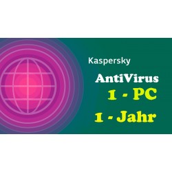 Kaspersky Antivirus 1 Jahr 1 PC