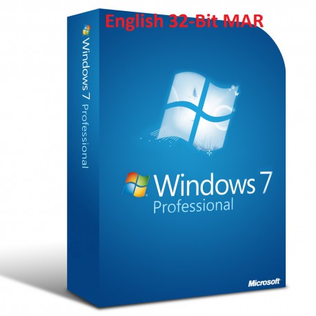MS Windows 7 Professional Refurbished MAR ENGLISCH 32-Bit